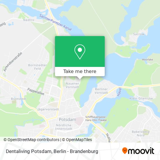 Dentaliving Potsdam map