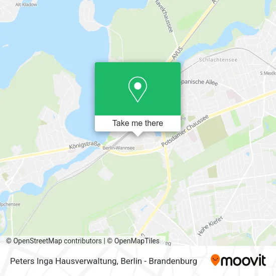 Карта Peters Inga Hausverwaltung