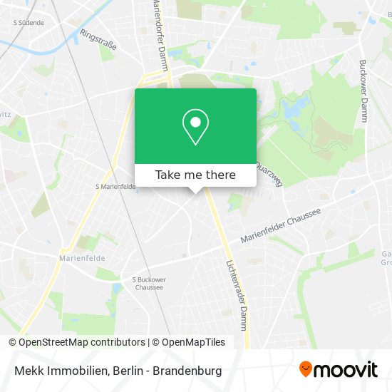 Mekk Immobilien map