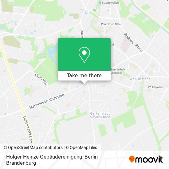 Holger Heinze Gebäudereinigung map
