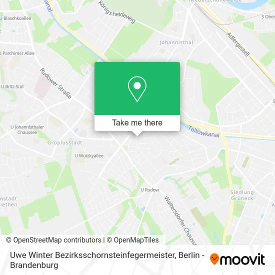 Карта Uwe Winter Bezirksschornsteinfegermeister