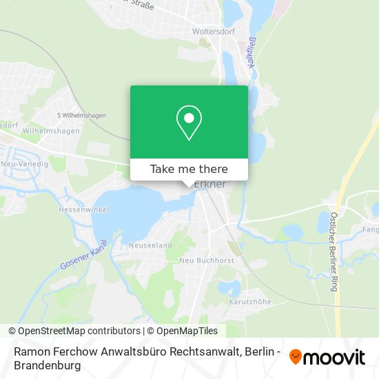 Ramon Ferchow Anwaltsbüro Rechtsanwalt map