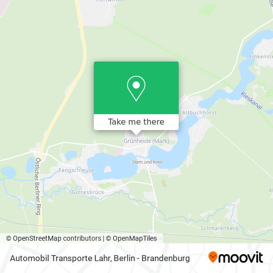 Automobil Transporte Lahr map