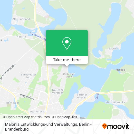 Malonia Entwicklungs-und Verwaltungs map