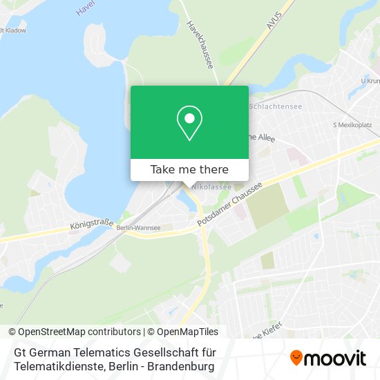 Gt German Telematics Gesellschaft für Telematikdienste map