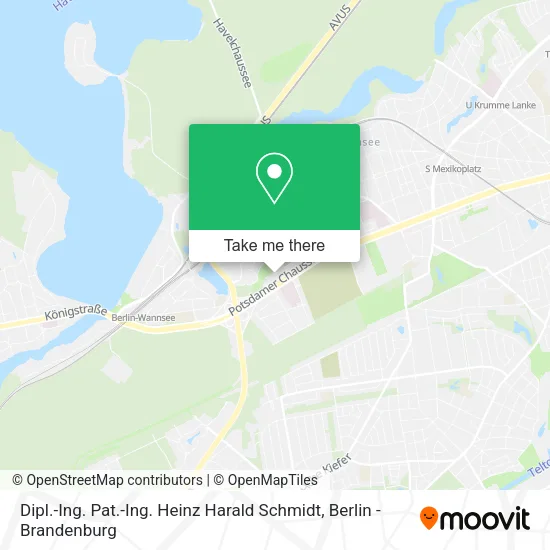 Карта Dipl.-Ing. Pat.-Ing. Heinz Harald Schmidt