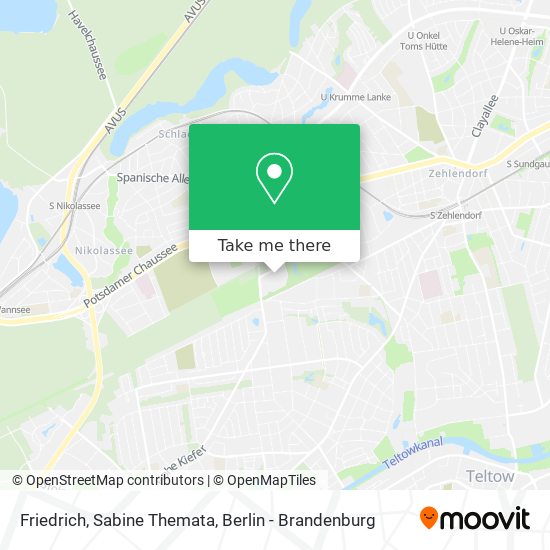 Friedrich, Sabine Themata map