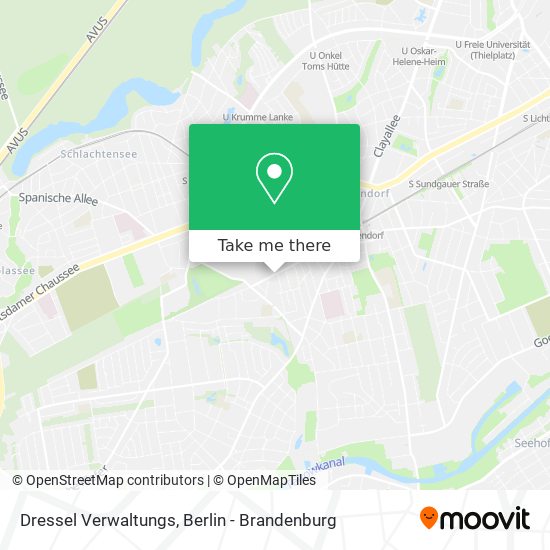 Dressel Verwaltungs map