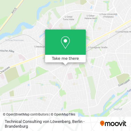 Technical Consulting von Löwenberg map