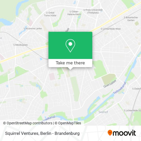 Squirrel Ventures map