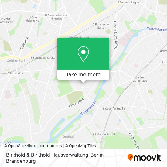 Карта Birkhold & Birkhold Hausverwaltung