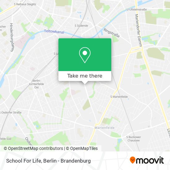 School For Life map