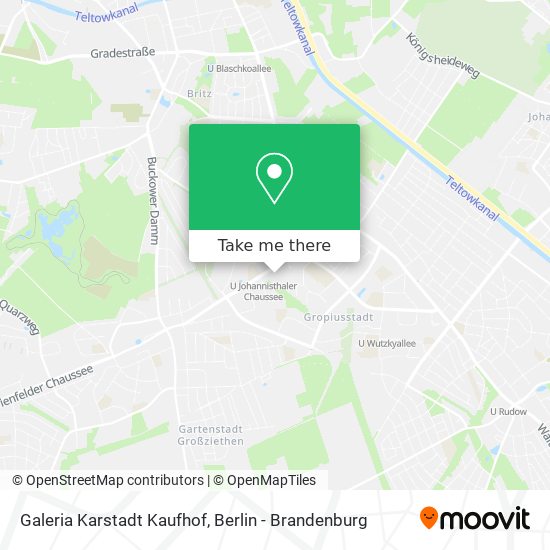 Galeria Karstadt Kaufhof map