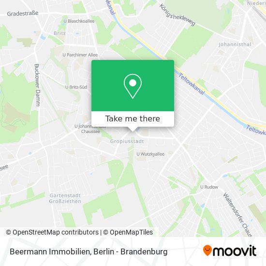 Beermann Immobilien map