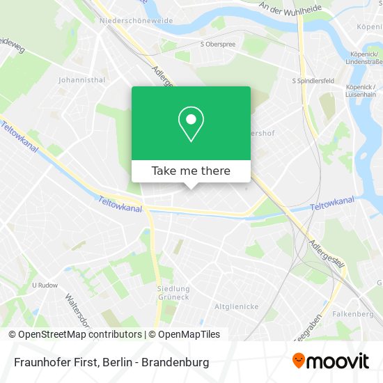 Fraunhofer First map