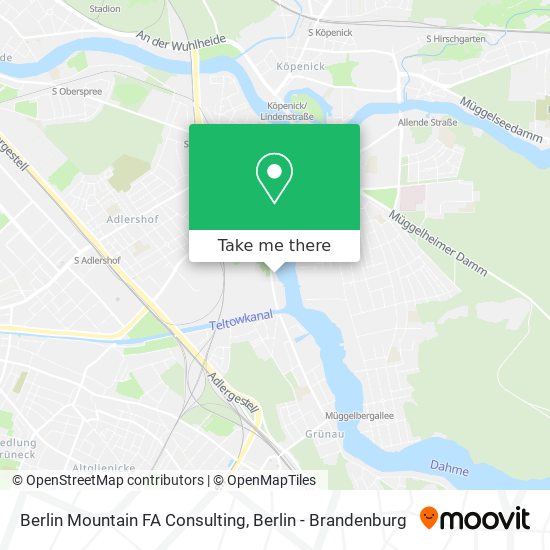 Berlin Mountain FA Consulting map