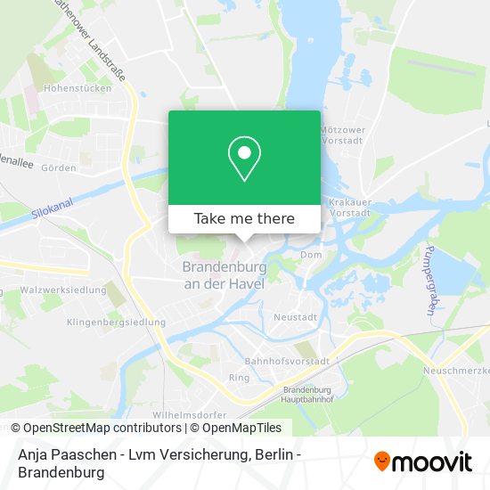 Anja Paaschen - Lvm Versicherung map