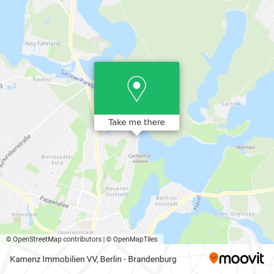 Карта Kamenz Immobilien VV