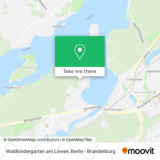 Waldkindergarten am Löwen map