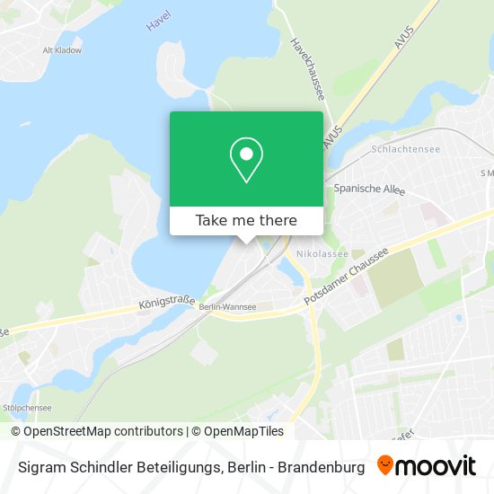 Sigram Schindler Beteiligungs map