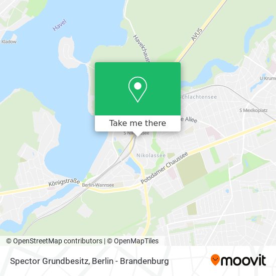 Spector Grundbesitz map