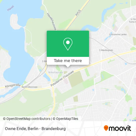 Карта Owne Ende