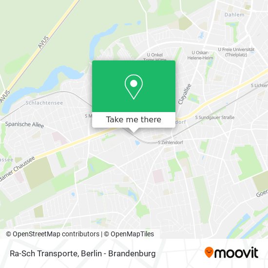 Ra-Sch Transporte map
