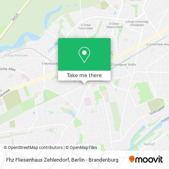 Fhz Fliesenhaus Zehlendorf map