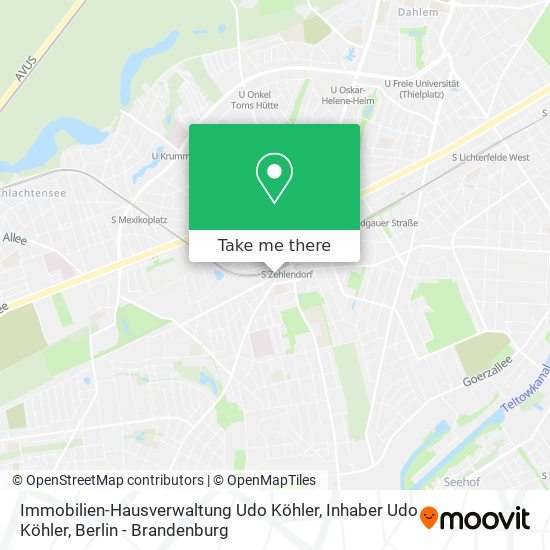 Immobilien-Hausverwaltung Udo Köhler, Inhaber Udo Köhler map