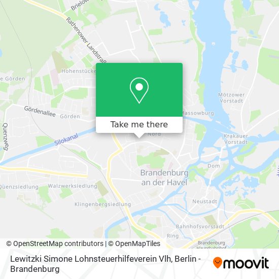 Lewitzki Simone Lohnsteuerhilfeverein Vlh map