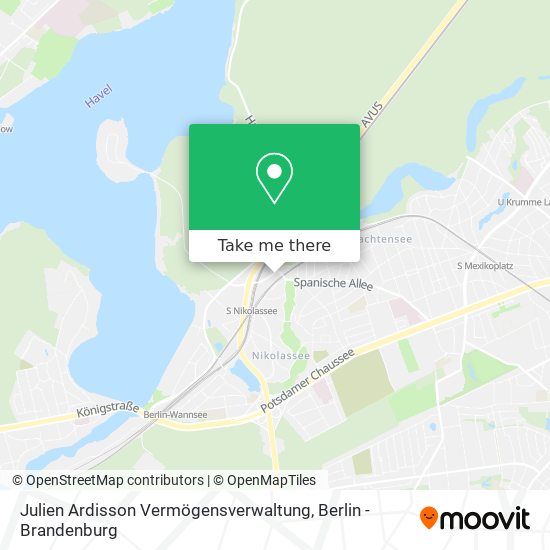 Julien Ardisson Vermögensverwaltung map