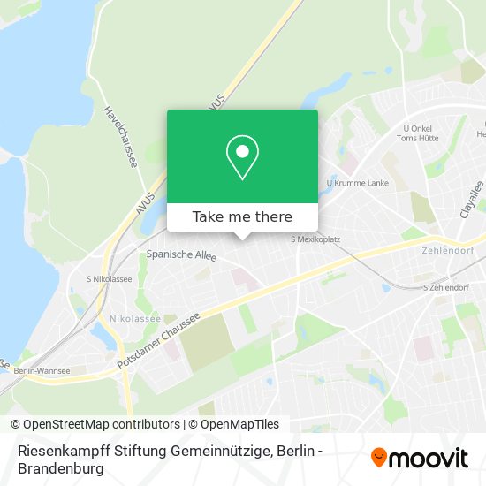 Riesenkampff Stiftung Gemeinnützige map