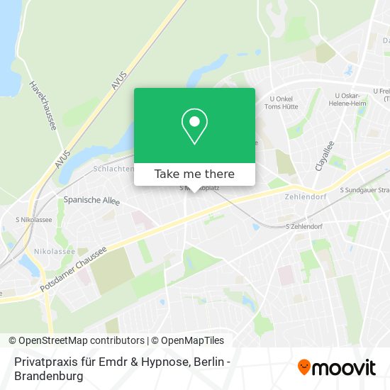 Privatpraxis für Emdr & Hypnose map