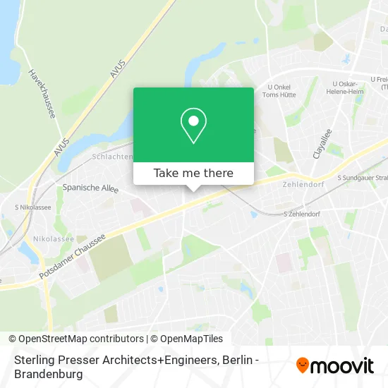 Карта Sterling Presser Architects+Engineers