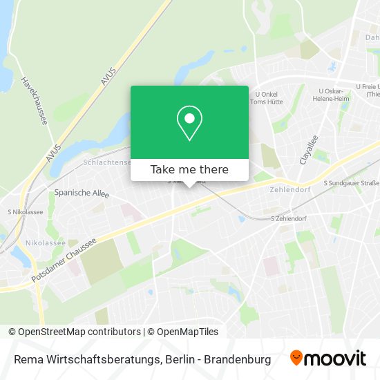 Rema Wirtschaftsberatungs map