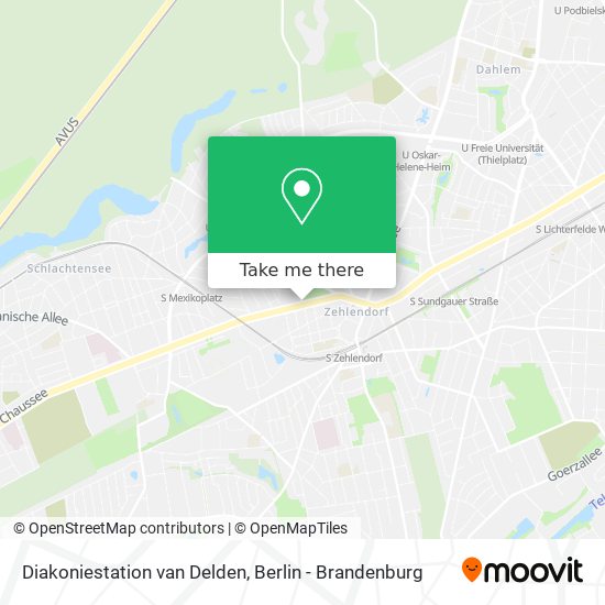 Diakoniestation van Delden map