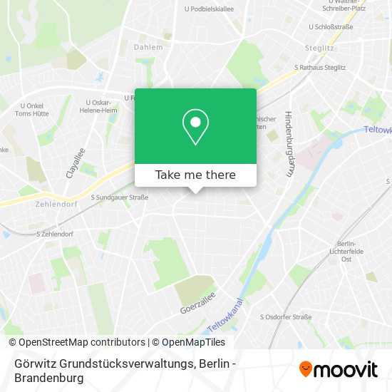 Görwitz Grundstücksverwaltungs map