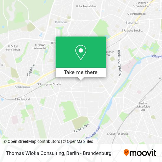 Thomas Wloka Consulting map