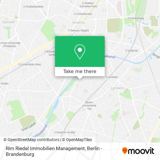 Карта Rim Riedel Immobilien Management