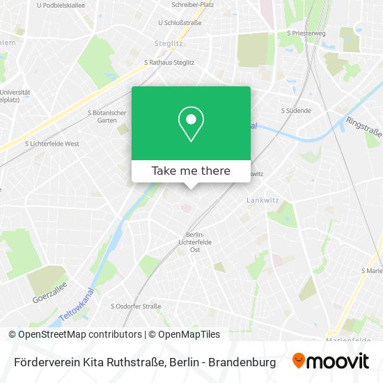 Карта Förderverein Kita Ruthstraße