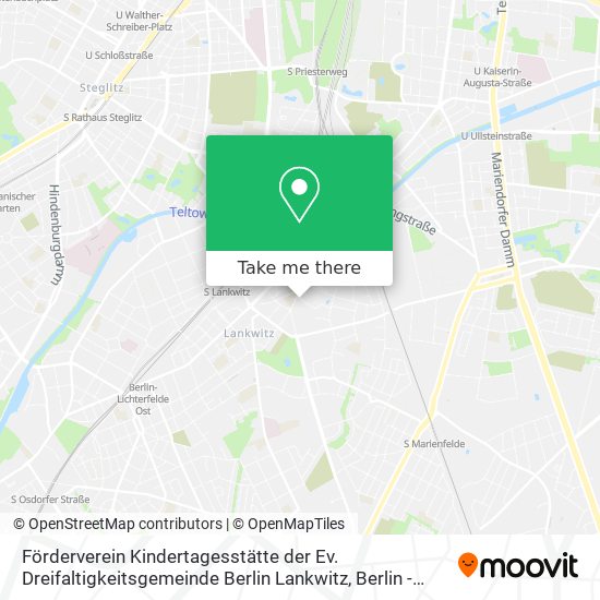 Förderverein Kindertagesstätte der Ev. Dreifaltigkeitsgemeinde Berlin Lankwitz map