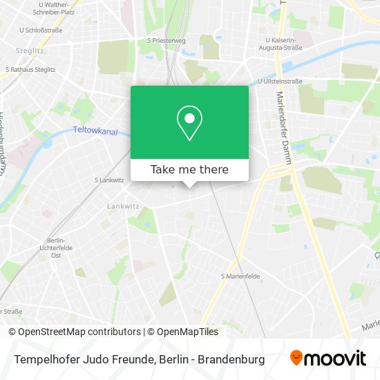 Tempelhofer Judo Freunde map