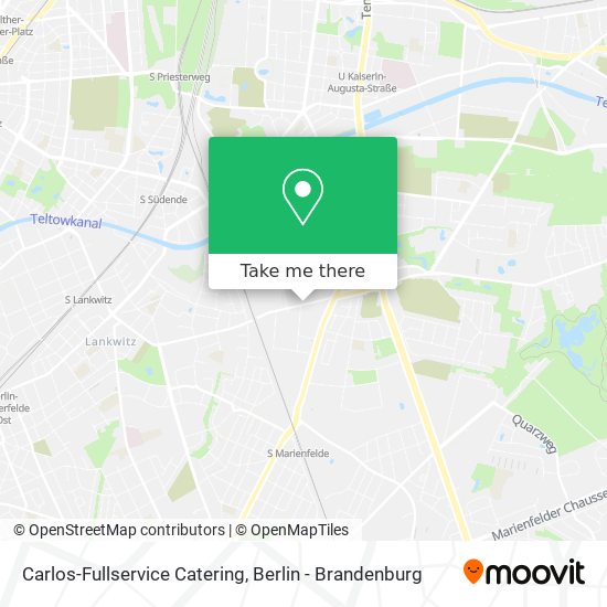 Carlos-Fullservice Catering map