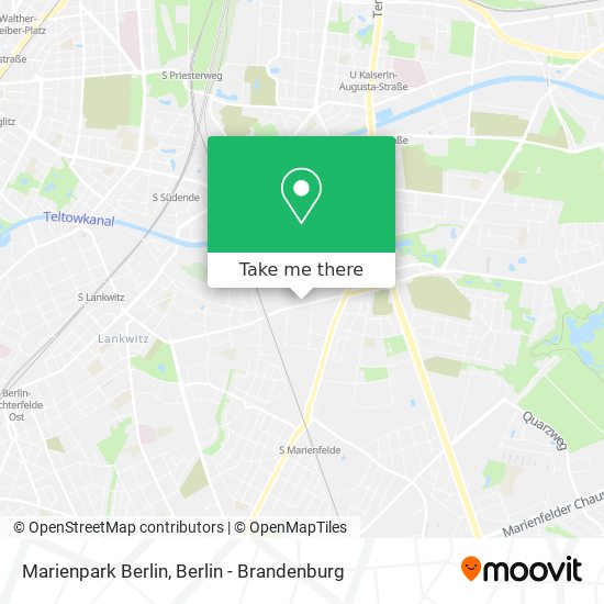 Marienpark Berlin map