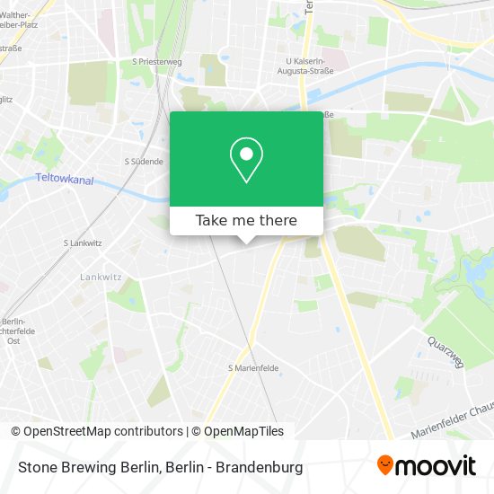 Stone Brewing Berlin map