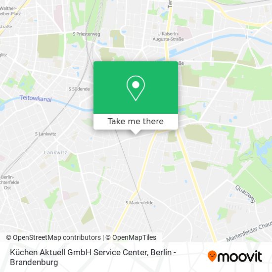 Küchen Aktuell GmbH Service Center map