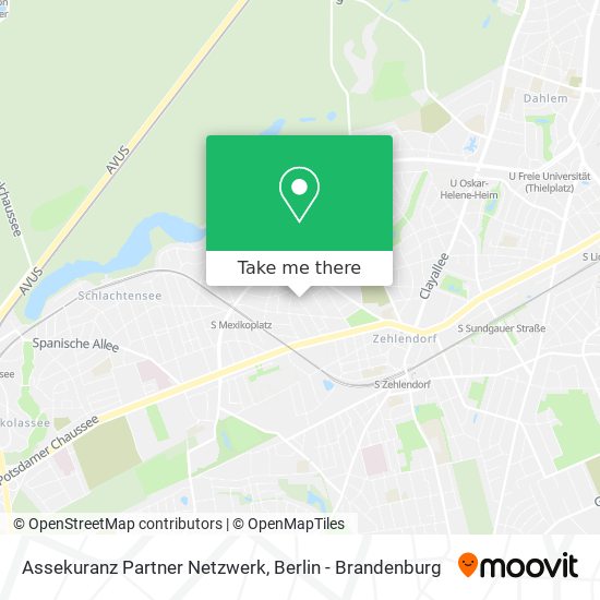 Assekuranz Partner Netzwerk map