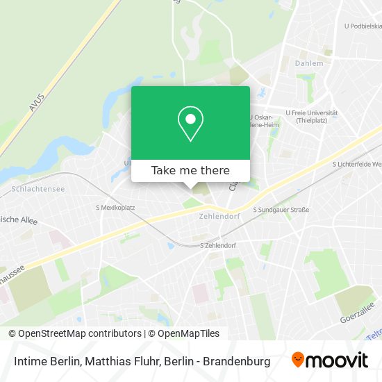 Intime Berlin, Matthias Fluhr map