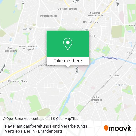 Pav Plasticaufbereitungs-und Verarbeitungs Vertriebs map