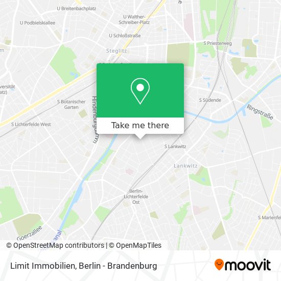 Limit Immobilien map